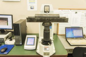 三次元測定器・画像測定器による検査の様子